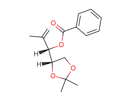 Benzoic acid (S)-1-((S)-2,2-dimethyl-[1,3]dioxolan-4-yl)-2-methyl-allyl ester