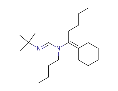 Methanimidamide,
N-butyl-N-(1-cyclohexylidenepentyl)-N'-(1,1-dimethylethyl)-