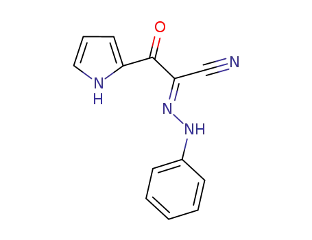3-oxo-2-(phenyl-hydrazono)-3-(pyrrol-2-yl)-propanenitrile