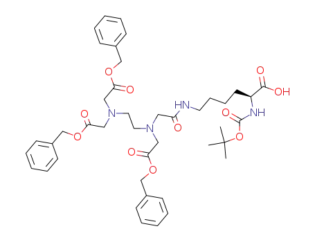 N-α-Boc-N-ε-EDTA(Bn)3-L-Lys