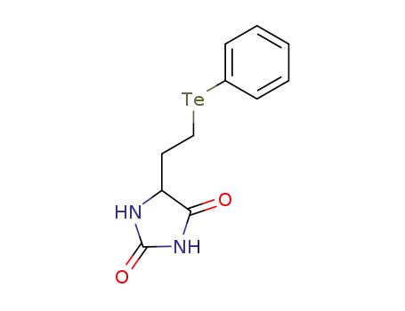 5-<β-(phenyltelluro)ethyl>hydantoin