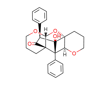 9,16-diphenyl-15-hydroxy-2,4,11-trioxa-17-oxopentacyclo<6.6.3.0<sup>1,10</sup>.0<sup>9,15</sup>.0<sup>3,8</sup>>heptadecane