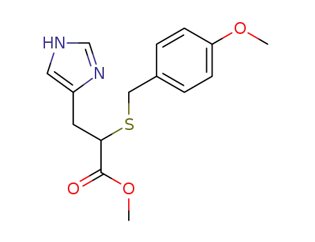 methyl 3-(imidazol-4-yl)-2-(p-methoxybenzylthio)propionate