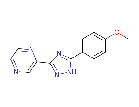 Pyrazine, [5-(4-methoxyphenyl)-1H-1,2,4-triazol-3-yl]-