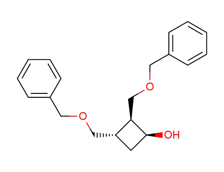 (+)-(1S,2S,3S)-2,3-bis<(benzyloxy)methyl>-1-cyclobutanol