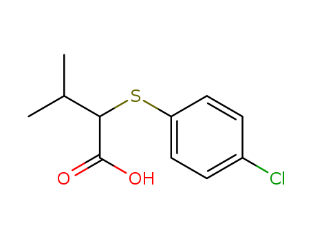 Butanoic acid, 2-[(4-chlorophenyl)thio]-3-methyl-