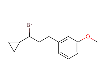 1-Cyclopropyl-3-(m-methoxyphenyl)propyl bromide
