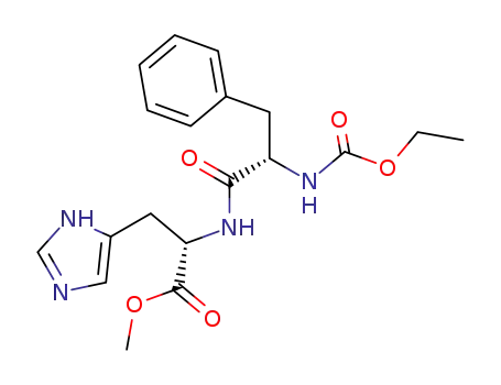 Molecular Structure of 133230-79-2 (S<sub>2</sub>-L-Phe-L-His-OMe)