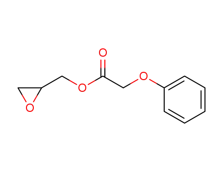 Molecular Structure of 131118-92-8 (phenoxyacetyl-2,3-epoxipropyl ester)