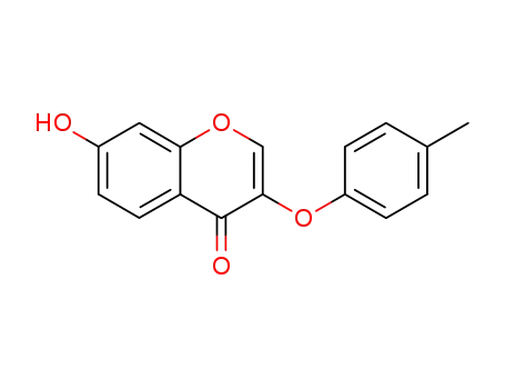 4H-1-Benzopyran-4-one, 7-hydroxy-3-(4-methylphenoxy)-