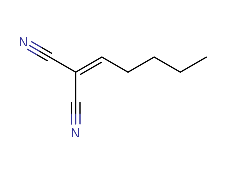 Molecular Structure of 112654-35-0 (Propanedinitrile, pentylidene-)