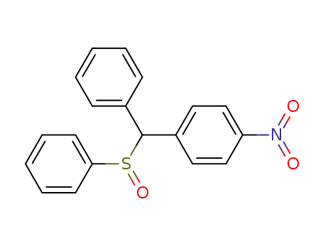 1-(Benzenesulfinyl-phenyl-methyl)-4-nitro-benzene