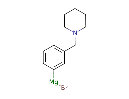 [3-(1-Piperidinylmethyl)phenyl]magnesium bromide solution