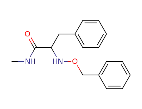 2-Benzyloxyamino-N-methyl-3-phenyl-propionamide