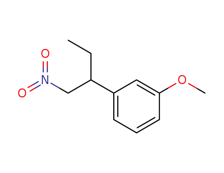 1-methoxy-3-[1-(nitromethyl)propyl]benzene