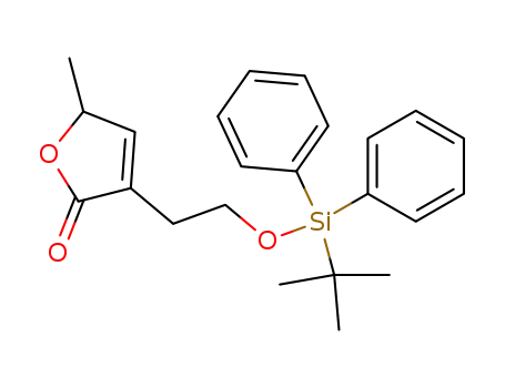3-[2-(tert-Butyl-diphenyl-silanyloxy)-ethyl]-5-methyl-5H-furan-2-one