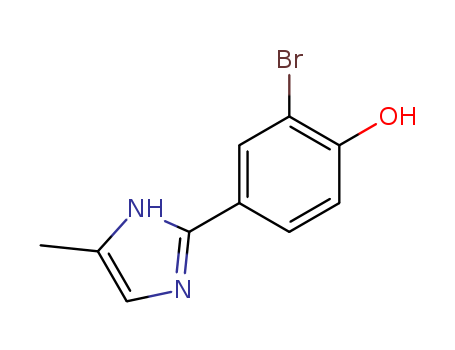 2-BROMO-4-(4-METHYL-1H-IMIDAZOL-2-YL)-PHENOL