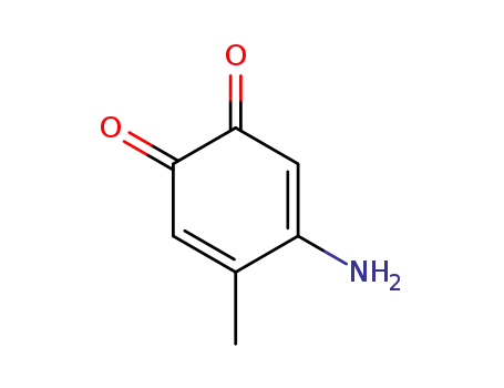 Molecular Structure of 145069-21-2 (4-amino-5-methyl-1,2-benzoquinone)