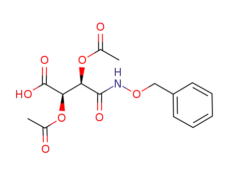 O-benzyl diacetoxysuccinohydroxamate
