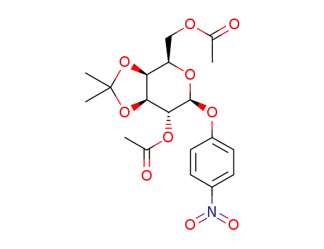p-nitrophenyl 2,6-di-O-acetyl-3,4-O-isopopylidene-β-D-galactopyranoside