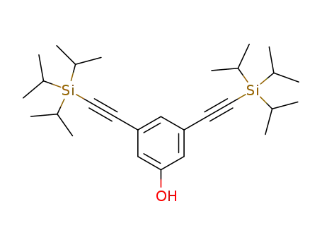 3,5-Bis{[tri(propan-2-yl)silyl]ethynyl}phenol