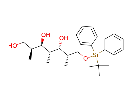 (2S,3R,4R,5R,6S)-7-(tert-Butyl-diphenyl-silanyloxy)-2,4,6-trimethyl-heptane-1,3,5-triol