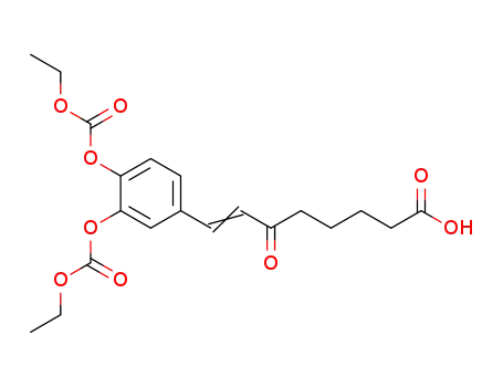 8-<3,4-bis(ethoxycarboxy)phenyl>-6-oxo-7-octenoic acid