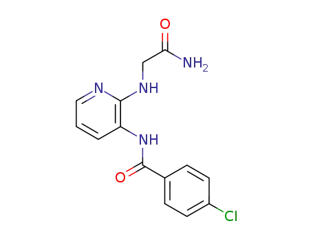 N-<2-<(2-amino-2-oxoethyl)amino>-3-pyridyl>-4-chlorobenzamide