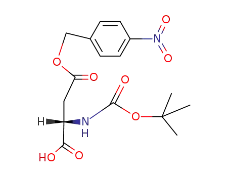 L-Aspartic acid, N-[(1,1-dimethylethoxy)carbonyl]-,
4-[(4-nitrophenyl)methyl] ester