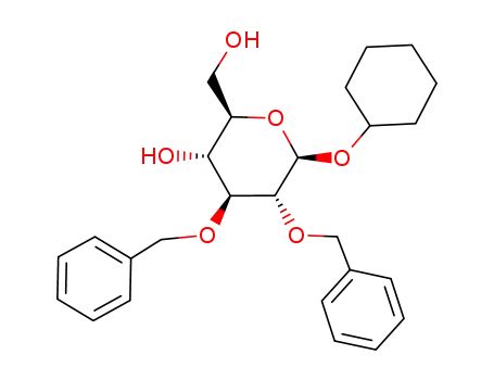 cyclohexyl 2,3-di-O-benzyl-β-D-glucopyranoside