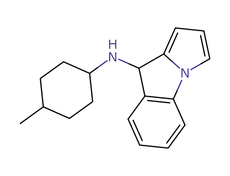 9H-Pyrrolo[1,2-a]indol-9-amine, N-(4-methylcyclohexyl)-