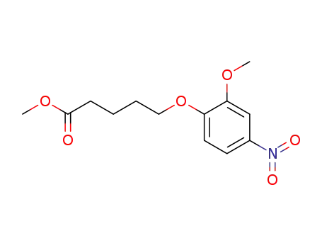 methyl 5-(2-methoxy-4-nitrophenoxy)pentanoate