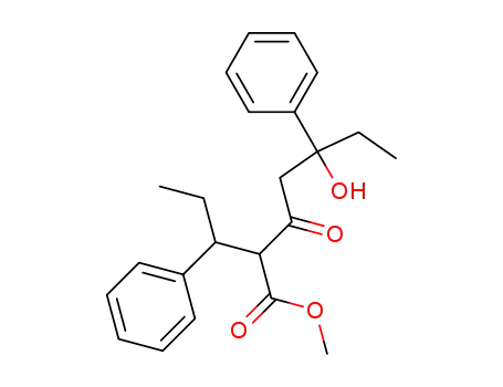 methyl 2-(α-ethylbenzyl)-5-hydroxy-3-oxo-5-phenyl-heptanoate