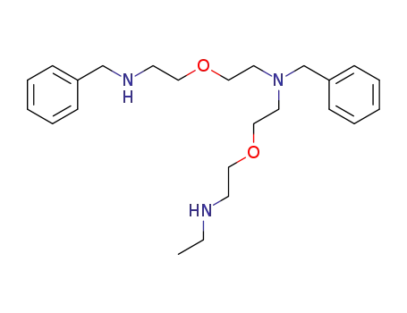 Benzyl-[2-(2-benzylamino-ethoxy)-ethyl]-[2-(2-ethylamino-ethoxy)-ethyl]-amine