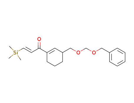 E-1-(3'-benzyloxymethoxymethyl-1'-cyclohexenyl)-3-trimethylsilyl-2-propen-1-one
