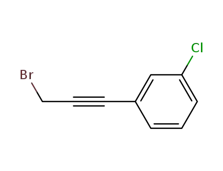 1-(3-Bromoprop-1-ynyl)-3-chlorobenzene
