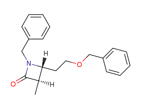 (3R,4R)-1-Benzyl-4-(2-benzyloxy-ethyl)-3-methyl-azetidin-2-one
