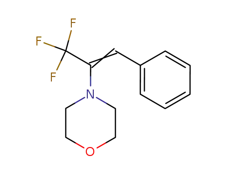 4-((E)-2-Phenyl-1-trifluoromethyl-vinyl)-morpholine