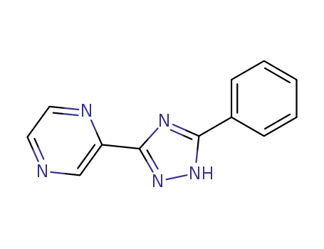 Molecular Structure of 159053-03-9 (5-phenyl-3-(2-pyrazinyl)-1H-1,2,4-triazole)
