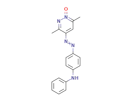 [4-(3,6-Dimethyl-1-oxy-pyridazin-4-ylazo)-phenyl]-phenyl-amine