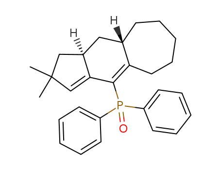 (7R*,9S*)-2-(diphenylphosphinoyl)-5,5-dimethyltricyclo<7.5.0.0<sup>3,7</sup>>tetradeca-1,3-diene