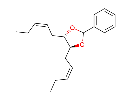 (4S,5S)-4,5-Bis-((Z)-pent-2-enyl)-2-phenyl-[1,3]dioxolane