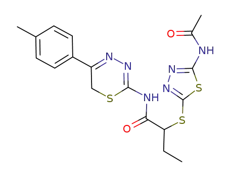C<sub>18</sub>H<sub>20</sub>N<sub>6</sub>O<sub>2</sub>S<sub>3</sub>