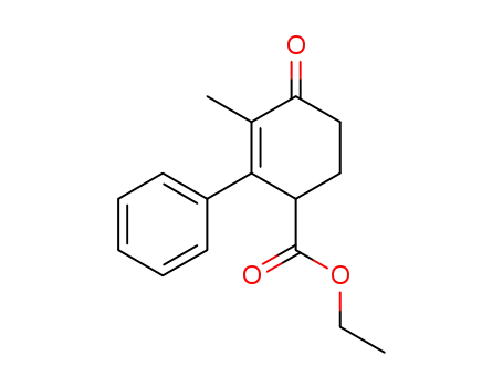 ethyl 3-methyl-4-oxo-2-phenylcyclohex-2-enecarboxylate