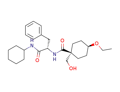 4-Ethoxy-1-hydroxymethyl-cyclohexanecarboxylic acid ((S)-1-cyclohexylcarbamoyl-2-phenyl-ethyl)-amide
