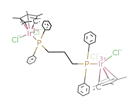 [(.eta-5-C5Me5)IrCl2]2[μ-bis(diphenylphosphino)propane]