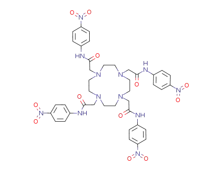 2,2',2'',2'''-(1,4,7,10-tetraazacyclododecane-1,4,7,10-tetrayl)tetrakis(N-(4-nitrophenyl)acetamide)