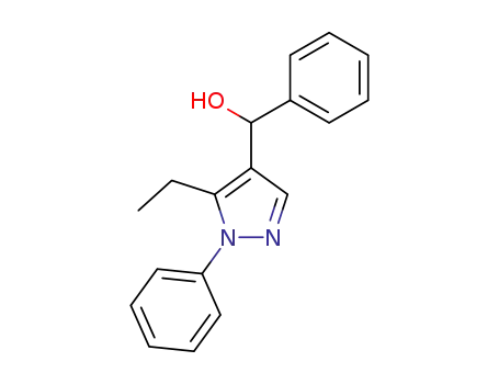 (5-Ethyl-1-phenyl-1H-pyrazol-4-yl)-phenyl-methanol