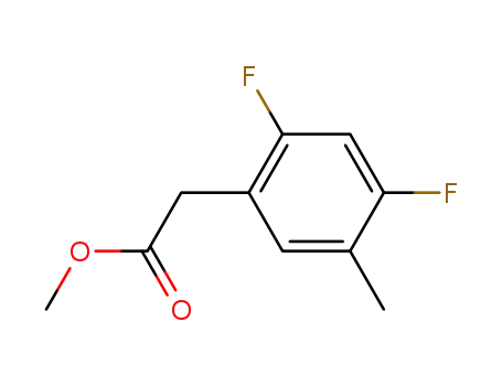 (2,4-difluoro-5-methyl-phenyl)-acetic acid methyl ester