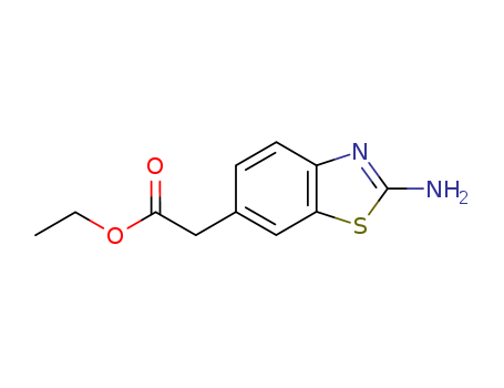 (2-AMino-benzothiazol-6-yl)-acetic acid ethyl ester